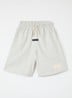 Straight fit korte joggingbroek met logo - Paars