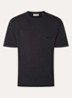 T-shirt met logo - Antraciet