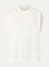 T-shirt met ronde hals - Ivoor