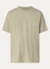 T-shirt met ronde hals - Beige