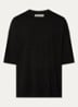 T-shirt met ronde hals - Zwart