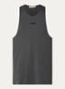 Tanktop met logo - Antraciet