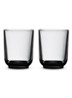Pirch latte glas set van 2 - Lichtgrijs