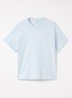 T-shirt met logoprint - Lichtblauw