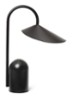 Arum portable tafellamp - Zwart