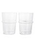 Boya longdrinkglas set van 2 - Transparant