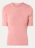Alya fijngebreide top - Rood
