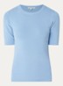 Alya fijngebreide top - Blauw