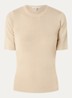 Alya fijngebreide top - Beige