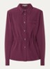 Peggi blouse met borstzak - Paars