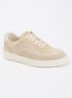 Mondo Stack sneaker van suède - Beige