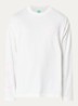 Longsleeve met logoprint - Wit