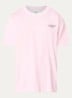 Sound & Design Studio Member T-shirt met logo- en backprint - Roze