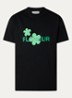 T-shirt met logoprint - Zwart