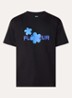 T-shirt met logoprint - Blauw