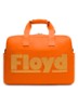 Weekendtas met logoprint - Oranje