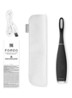 ISSA™ 3 ultra-hygienic silicone sonic toothbrush - elektrische tandenborstel - Zwart