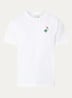 Rest T-shirt met logo - Wit