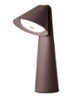 Ami draagbare tafellamp 32 cm - Bruin