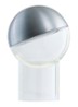 Pila draagbare tafellamp 20 cm - Zilver