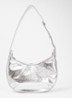 Crossbodytas met verstelbare schouderriem - Zilver