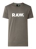 Holorn T-shirt met logoprint - Legergroen
