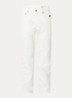 Mosa straight leg jeans met steekzakken  - Gebroken wit