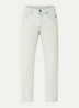Mosa straight leg jeans met steekzakken  - Blauw
