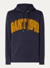 Hoodie met logoprint - Royalblauw