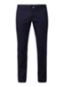 Slim fit chino van katoen - Blauw
