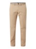Slim fit chino van katoen - Beige