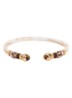 Sari bangle verguld - Creme