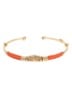 Zizanie bangle verguld - Oranje