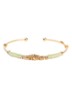 Zizanie bangle verguld - Lindegroen