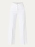 Aelina high waist loose fit jeans met gekleurde wassing - Wit