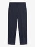 Mei mid waist slim fit pantalon - Donkerblauw