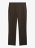 Mie mid waist slim fit pantalon - Mosgroen