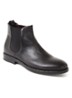 Chelsea boot van leer - Zwart