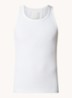 Tanktop met ribstructuur - Wit