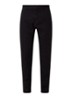 Glen slim fit chino van katoen - Zwart