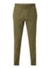 Glen slim fit chino van katoen - Khaki