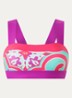 Cassandra bandeau bikinitop met uitneembare padding - Paars