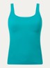 Dalia singlet met medium support - Turquoise