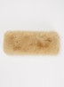 Froid Fluffy hoofdband van imitatiebont  - Beige