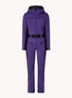 Softshell skipak met capuchon - Aubergine