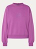 Sweater met logo - Paars