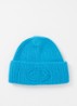 Valerie muts in wolblend  - Blauw