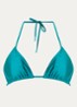 Velora triangel bikinitop met uitneembare vulling - Zeegroen