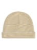 Baby muts met streepprint - Beige