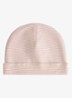 Baby muts met streepprint - Roze